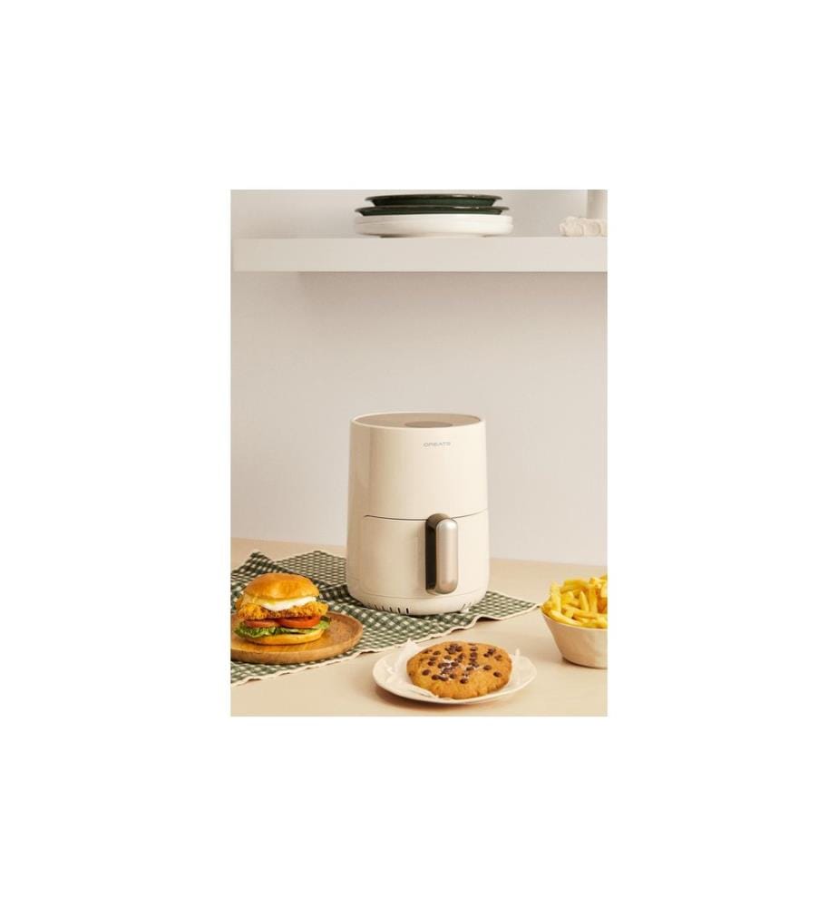 Create - Friteuse à air chaud Air Fryer Crème 1.5 l