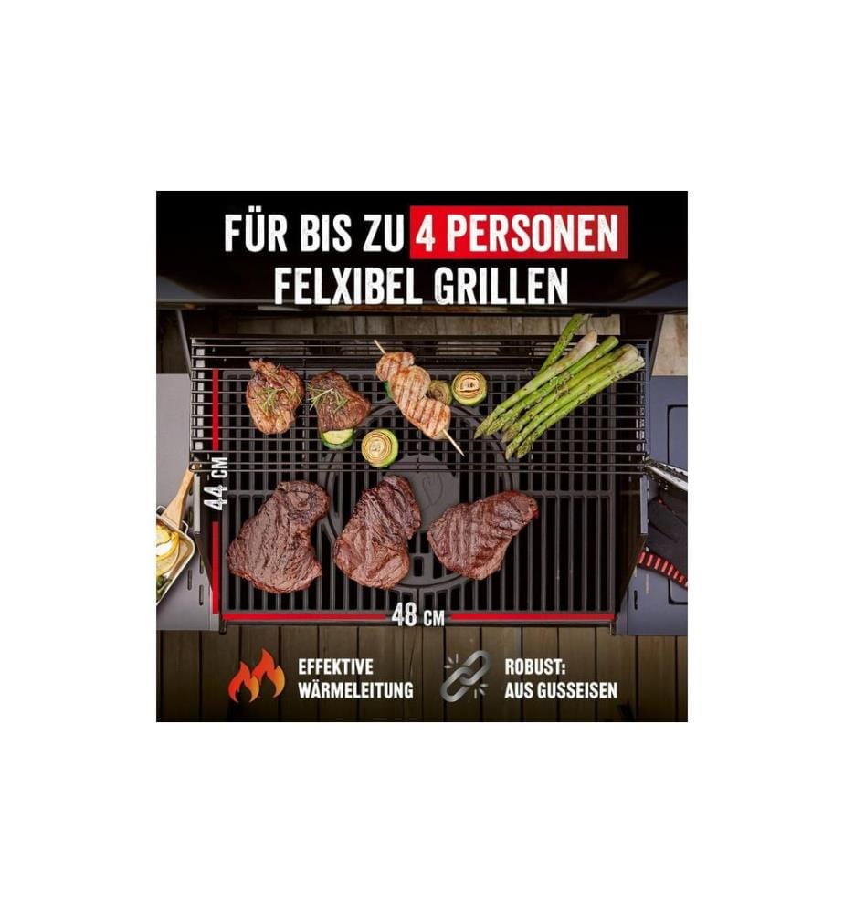 Landmann - Grille de barbecue Modulus - Noir