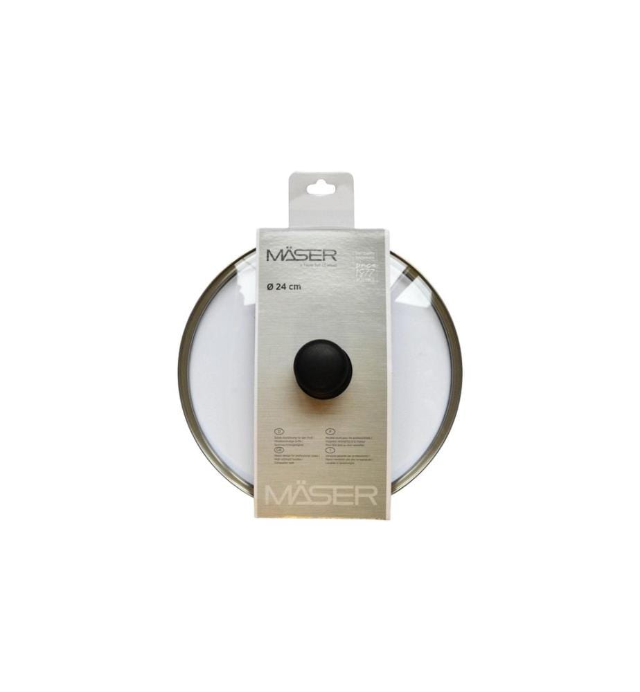 Mäser - Pfannendeckel 24 cm, Transparent