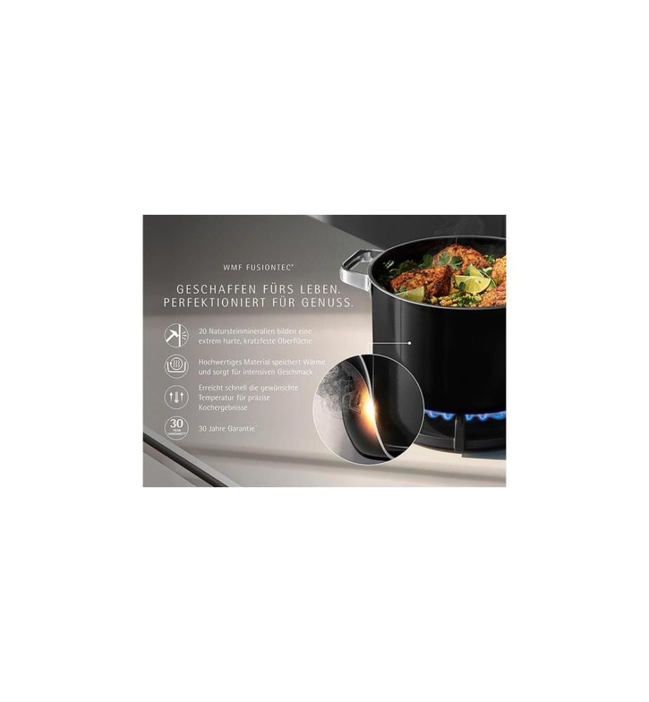 WMF - Casserole Fusiontec Mineral Pro 16 cm, Noir