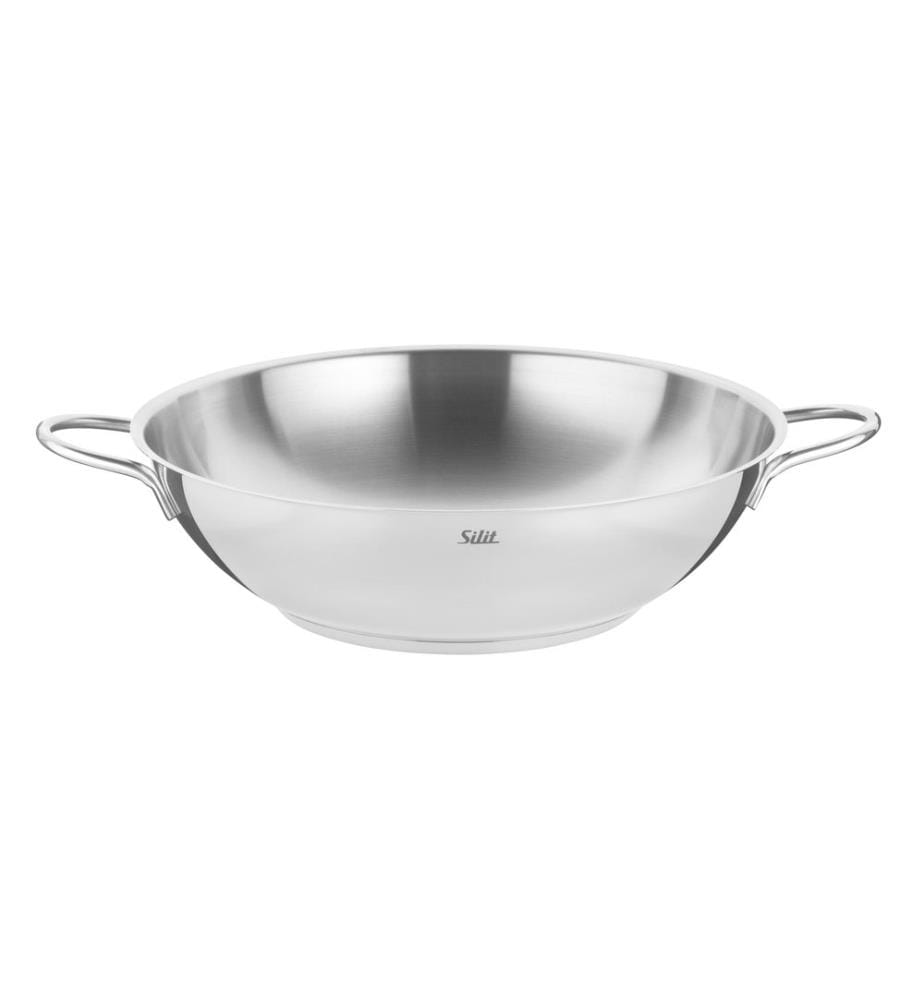 Silit - Wok argent, 32 cm