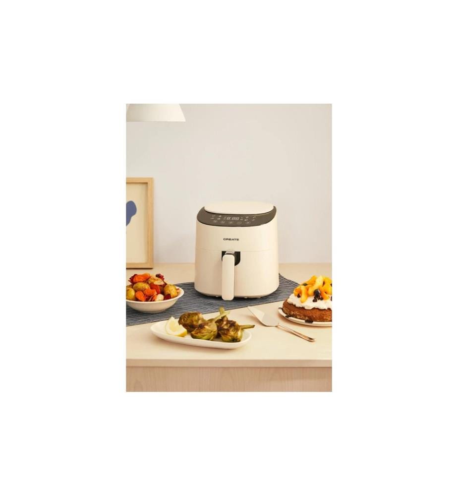 Create - Fryer Air Pro Compact 3.5 l, Crème