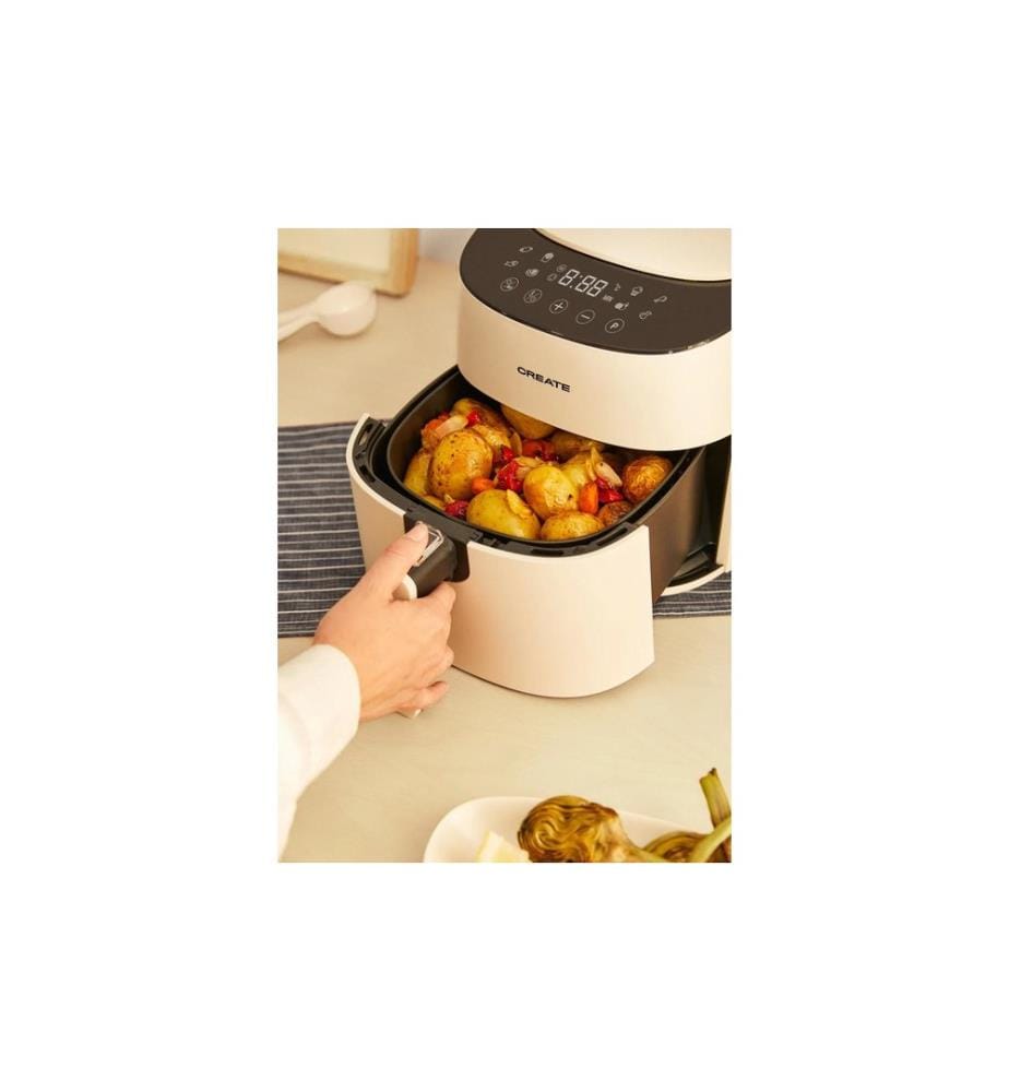 Create - Fryer Air Pro Compact 3.5 l, Crème