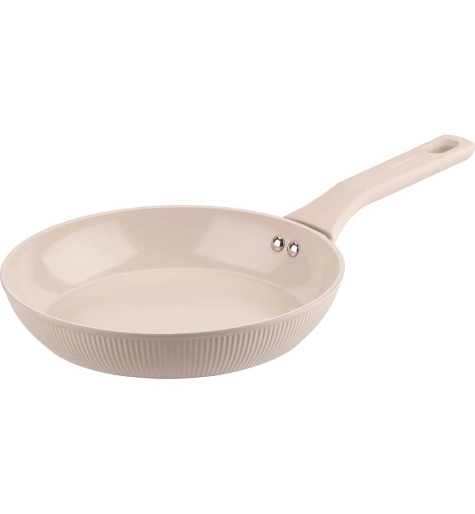 Fackelmann - Poêle à frire Shell 24 cm, beige
