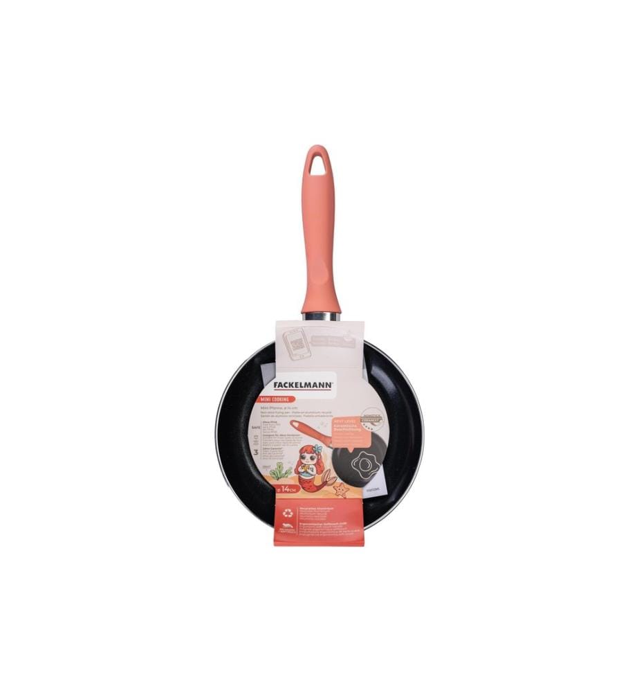 Fackelmann - Bratpfanne MiniCooking 14 cm, Rosa