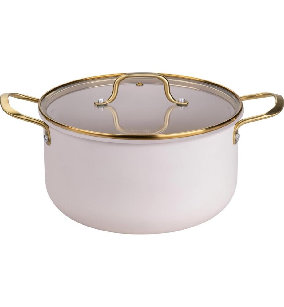 Fackelmann - Casserole Signature 24 cm, beige / or