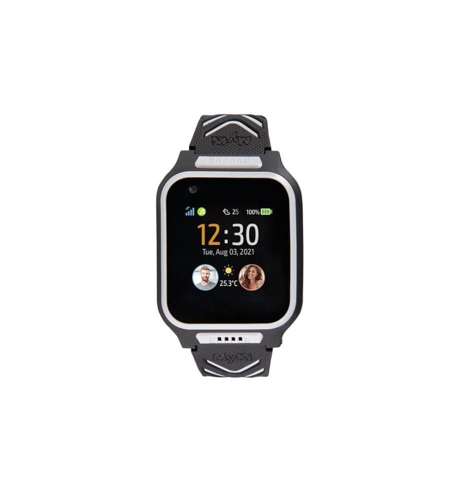 MyKi Smartwatch GPS Kinder Uhr MyKi 4 Schwarz/Grau mit SIM-Karte