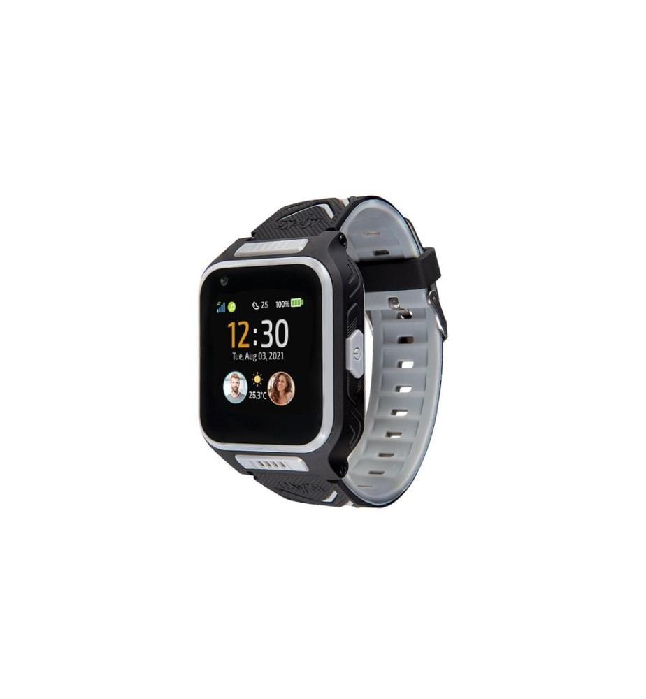 MyKi Smartwatch GPS Kinder Uhr MyKi 4 Schwarz/Grau mit SIM-Karte
