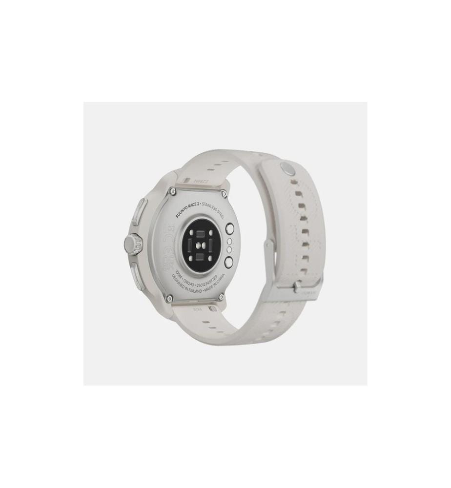SUUNTO Montre de sport Race 2 1.5 pouce, gris plume