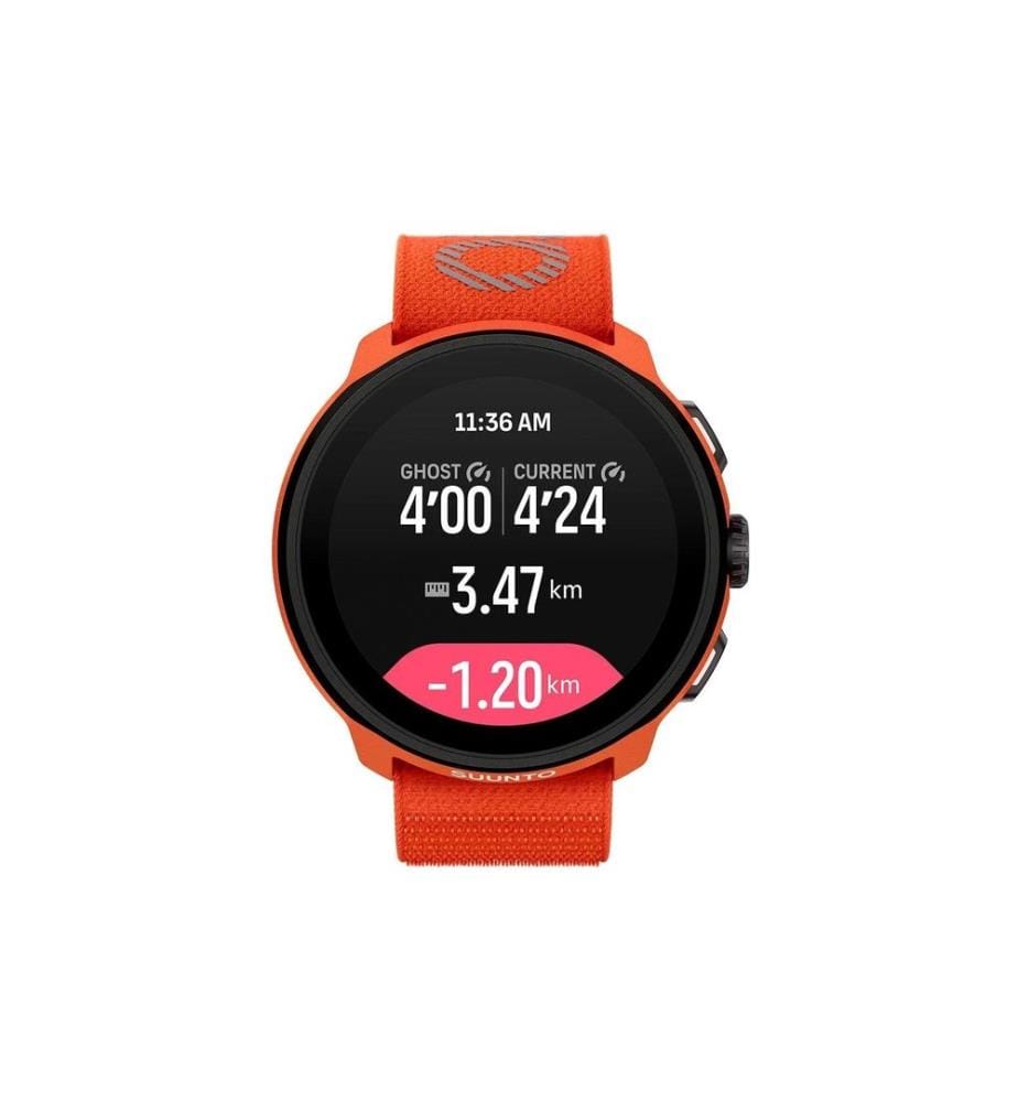 SUUNTO Montre de sport Run 46 mm, orange corail
