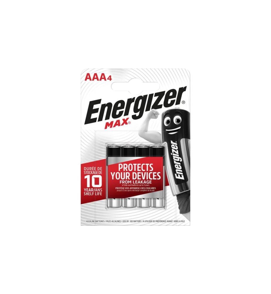 ENERGIZER - Batterie MAX AAA , 4 Stück