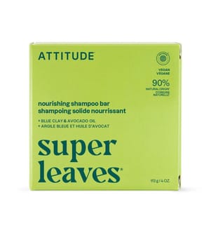 super leaves Shampoo Bar Nutriente Pera & Ambra 113g