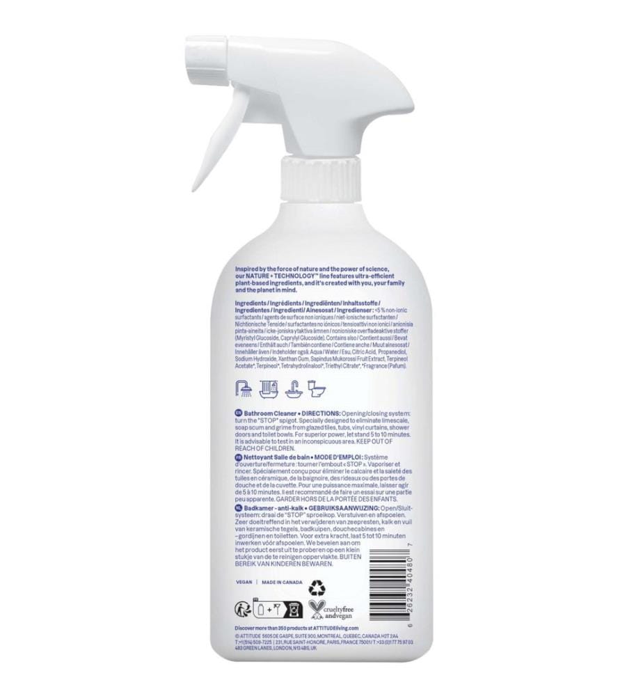 Citrus zest bathroom cleaner 800ml