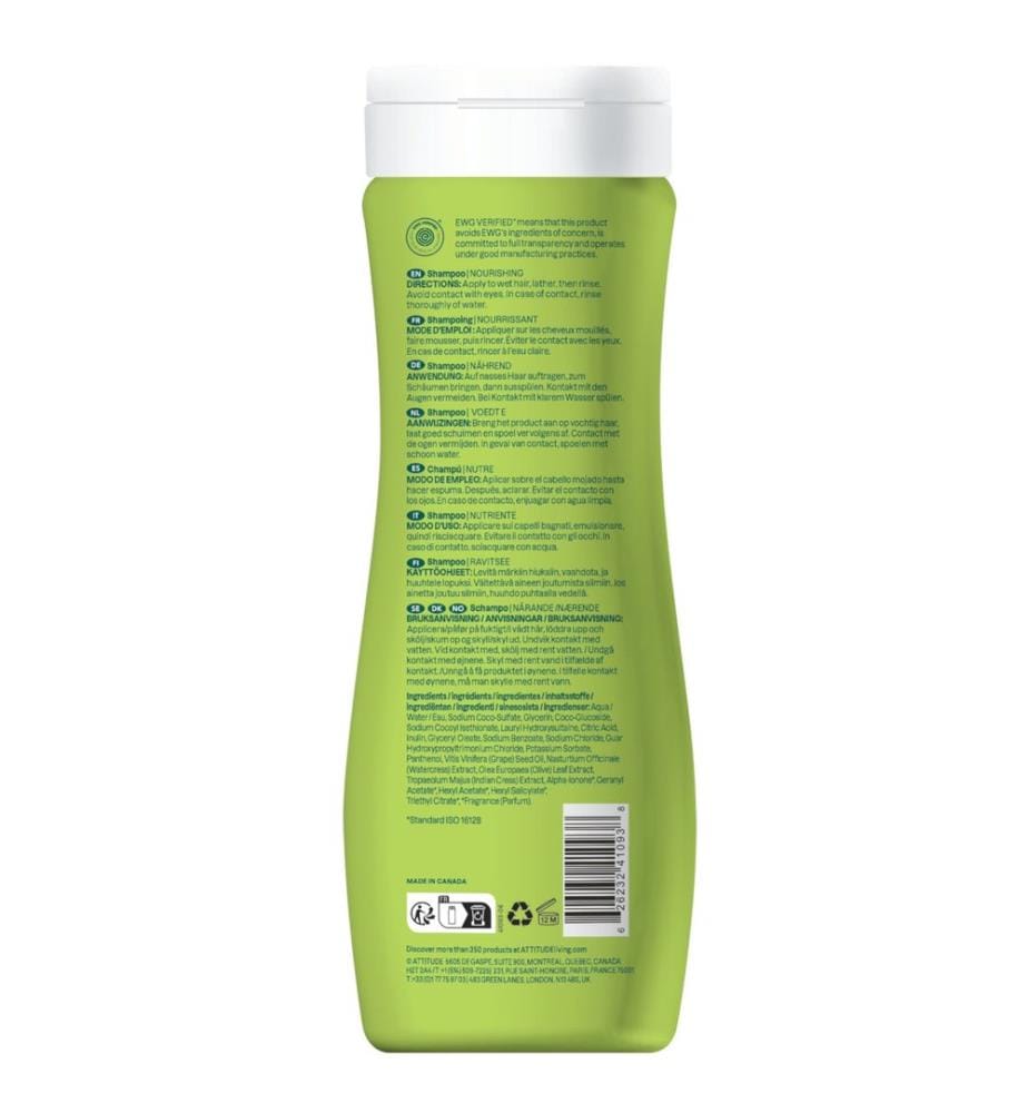 Shampoo Superleaves - nutriente e fortificante, 473 ml