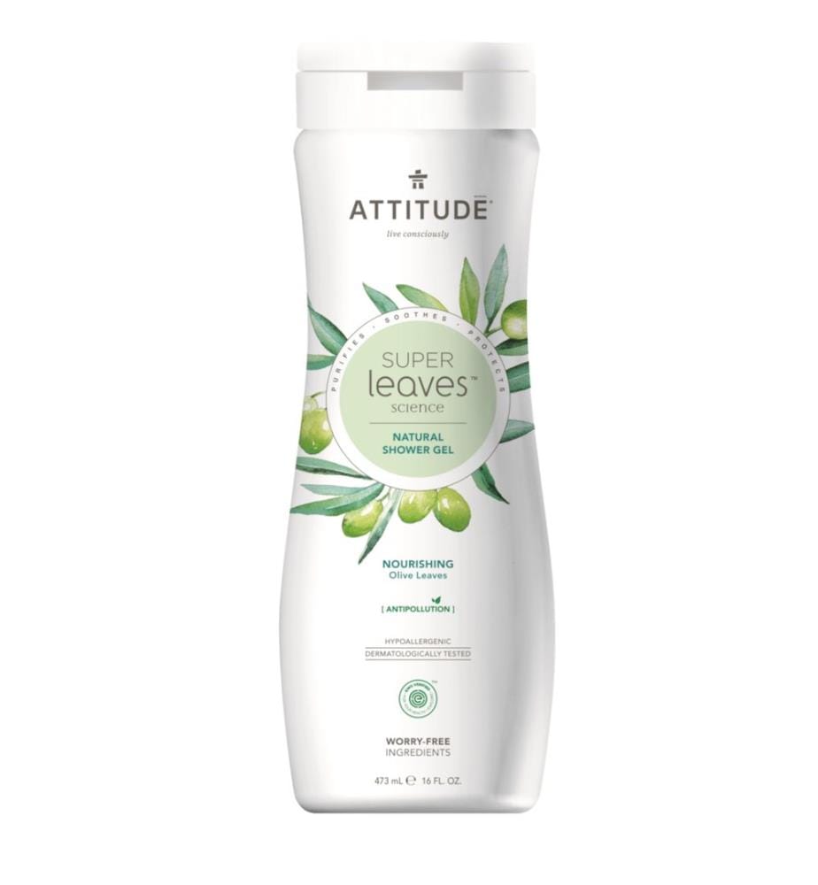 Gel doccia Superleaves - nutriente, 473 ml