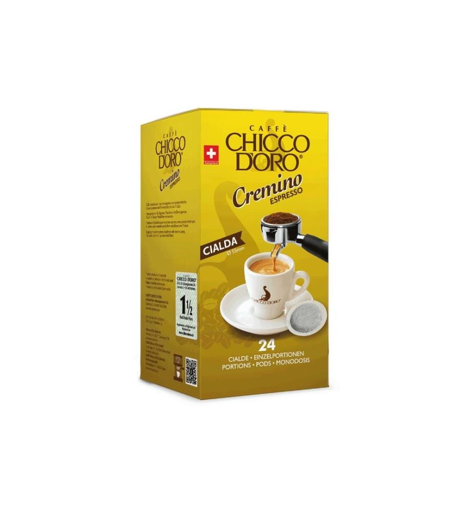 CHICCO D'ORO - Kaffeepads Cremino Espresso 24 Stück