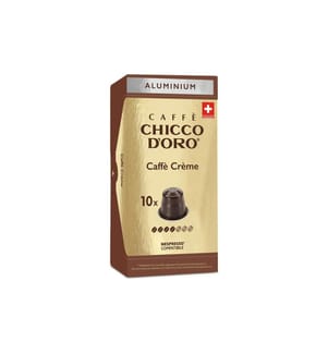 CHICCO D'ORO - Capsules de café Caffè Crème 10 pièce