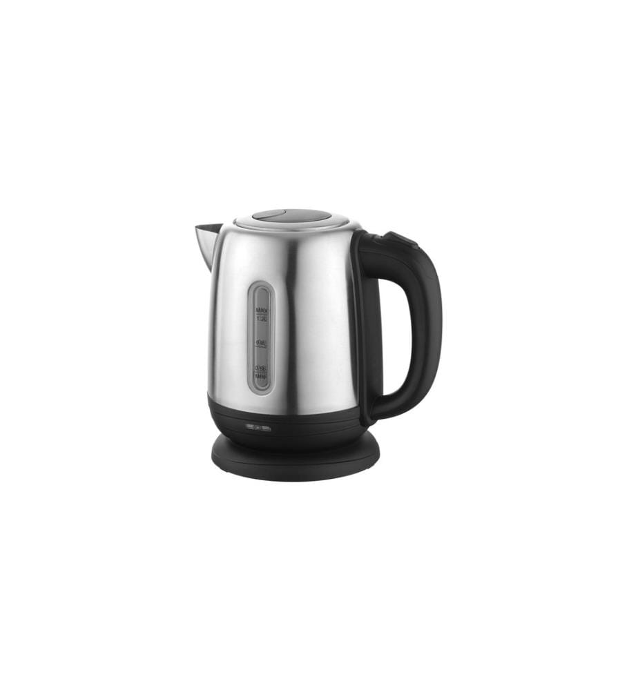 OHMEX - Bouilloire 1.2 l, Noir/Argenté