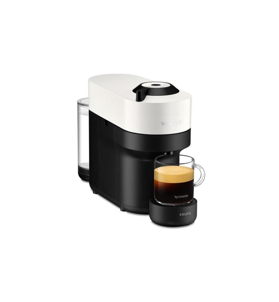 Krups - Machine à café Nespresso Vertuo Pop XN9201 Coconut White