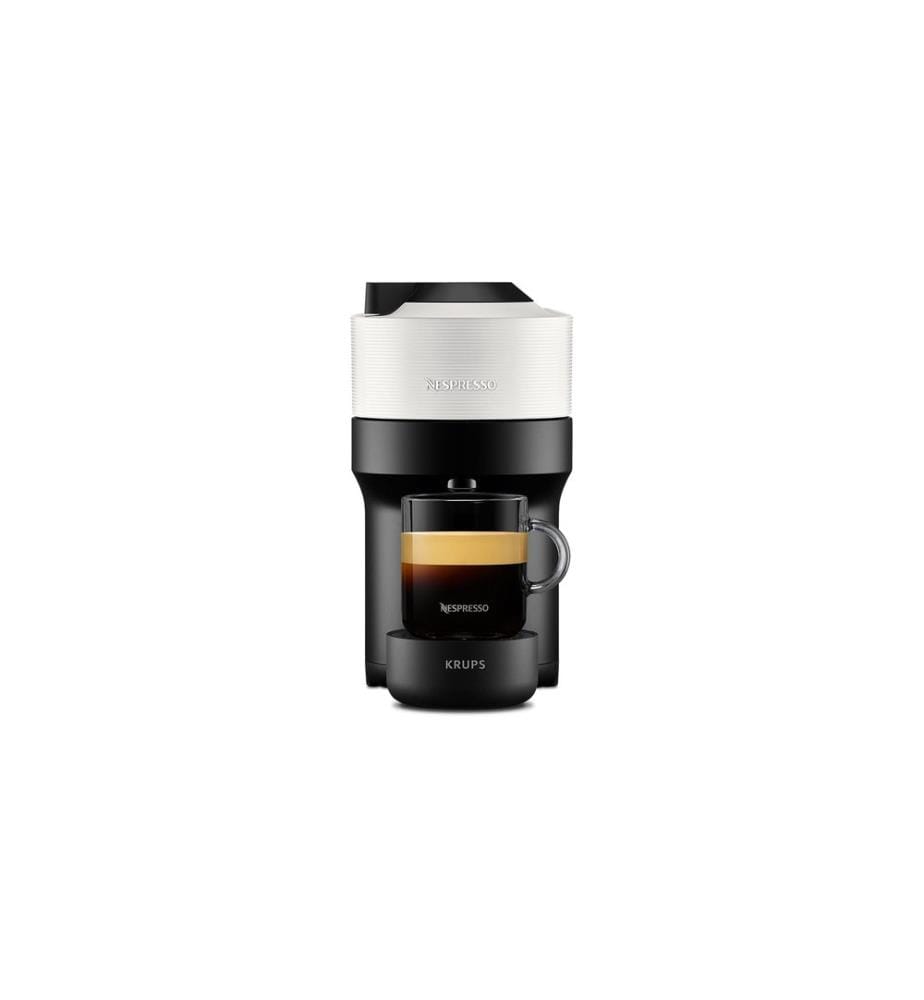 Krups - Machine à café Nespresso Vertuo Pop XN9201 Coconut White