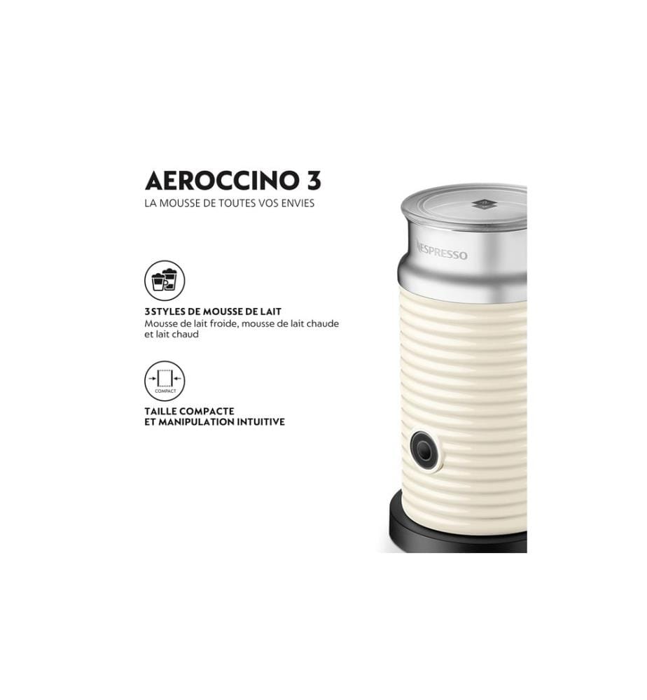 Nestlé Nespresso - Milchschäumer Aeroccino 3 Weiss