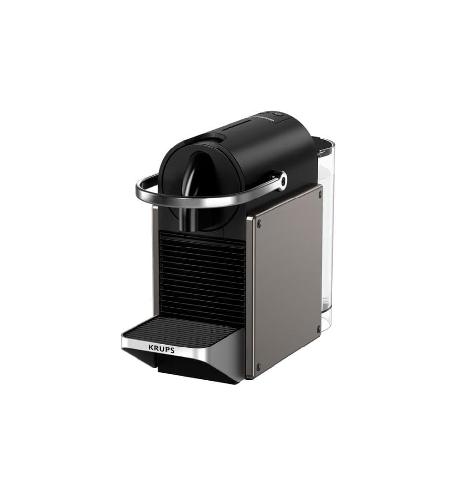 Krups - Machine à café Nespresso Pixie XN306TCH Titane