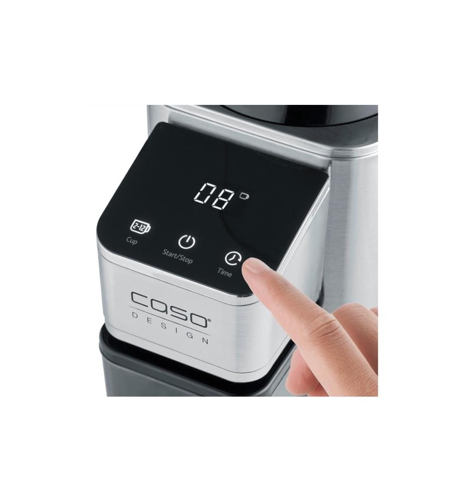 Caso - Kaffeemühle Barista Chef Inox Silber