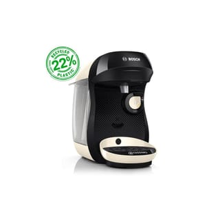 TASSIMO - Kapselmaschine Happy friendly Crème/Schwarz