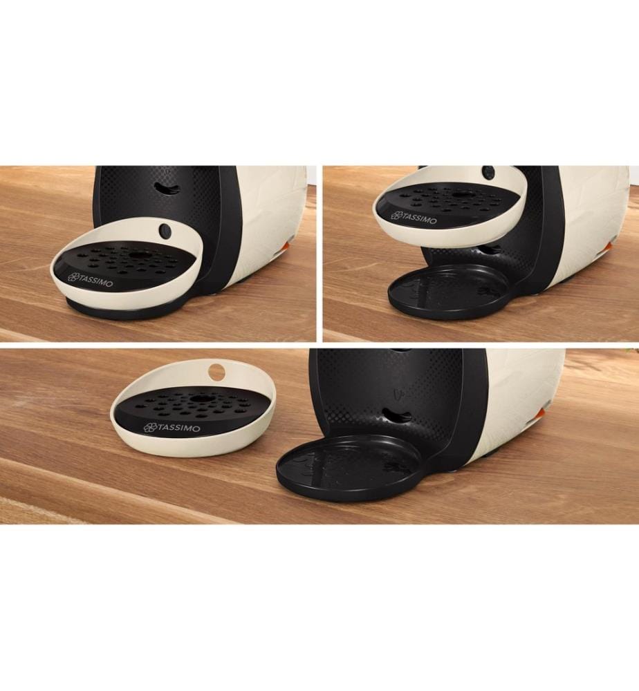 TASSIMO - Cafetière à capsules Happy friendly Crème/Noir