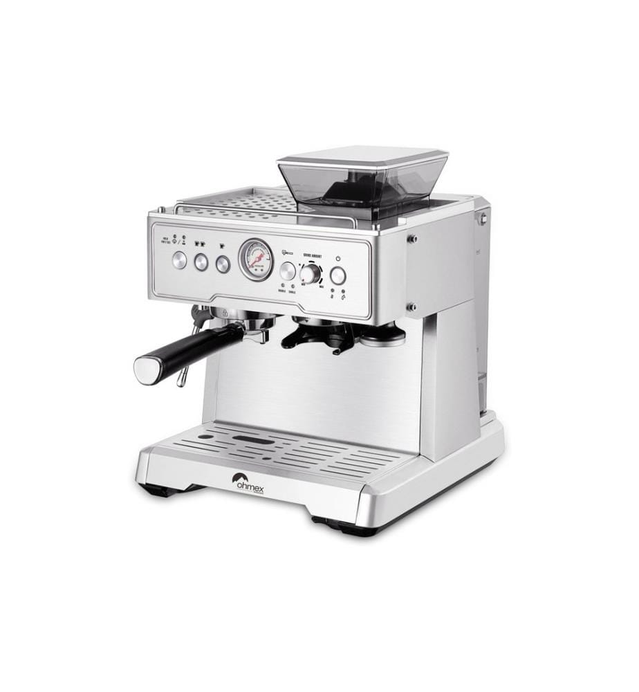OHMEX - Machine à expresso OHM-XPS-7303 Acier inoxydable
