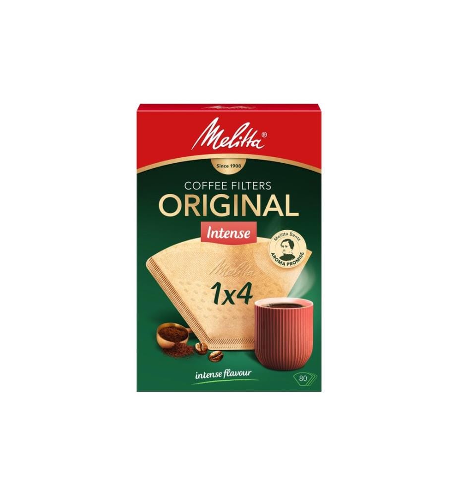 MELITTA - Filtre Intense 1 x 4, 80 pièces
