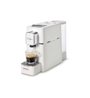POLTI - Portionskaffeemaschine Coffea S15W Silber/Weiss