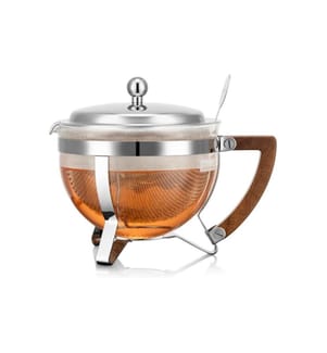 BODUM - Teekanne mit Edelstahlfilter Chambord verchromt, 1 l