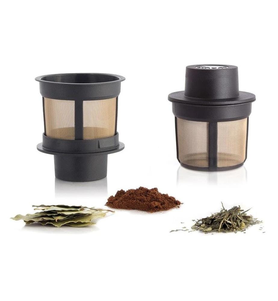 Finum - Systèmes de filtre à thé Floating Basket M Noir