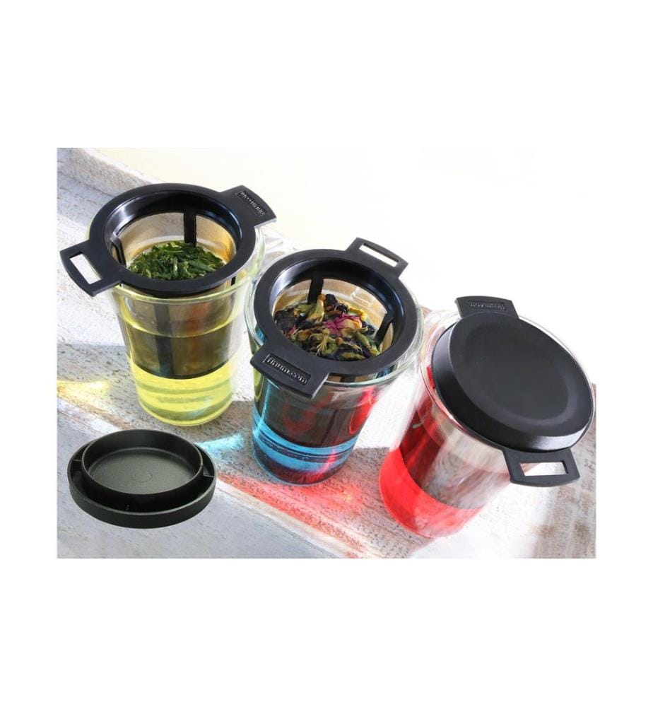 Finum - Systèmes de filtre à thé Brewing Basket M Noir