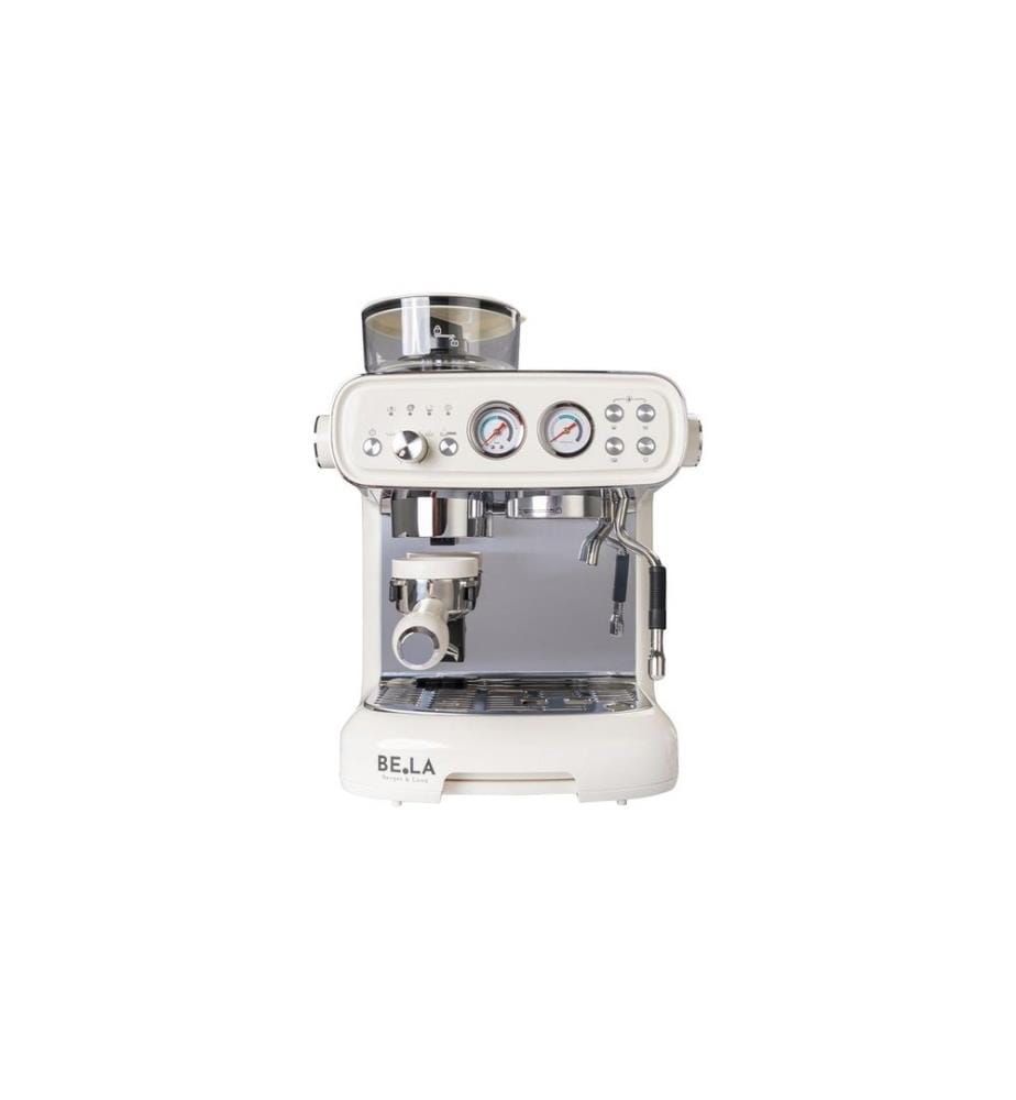 Berger Lanz - Machine à expresso STK02BE Blanc/Crème