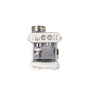 Berger Lanz - Machine à expresso STK02BE Blanc/Crème
