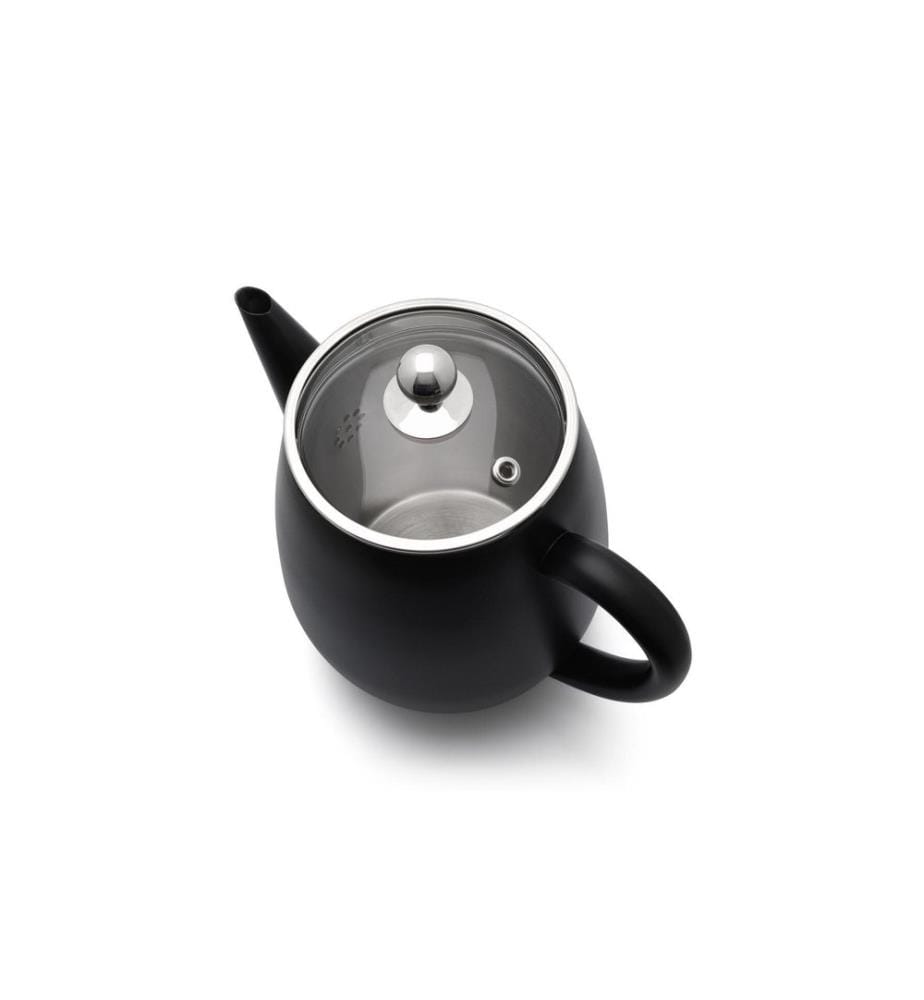 Bredemeijer - Teekanne Duet Eva 1.1 Liter, Schwarz