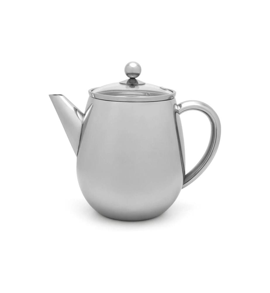 Bredemeijer - Teekanne Duet Eva 1.1 Liter, Silber