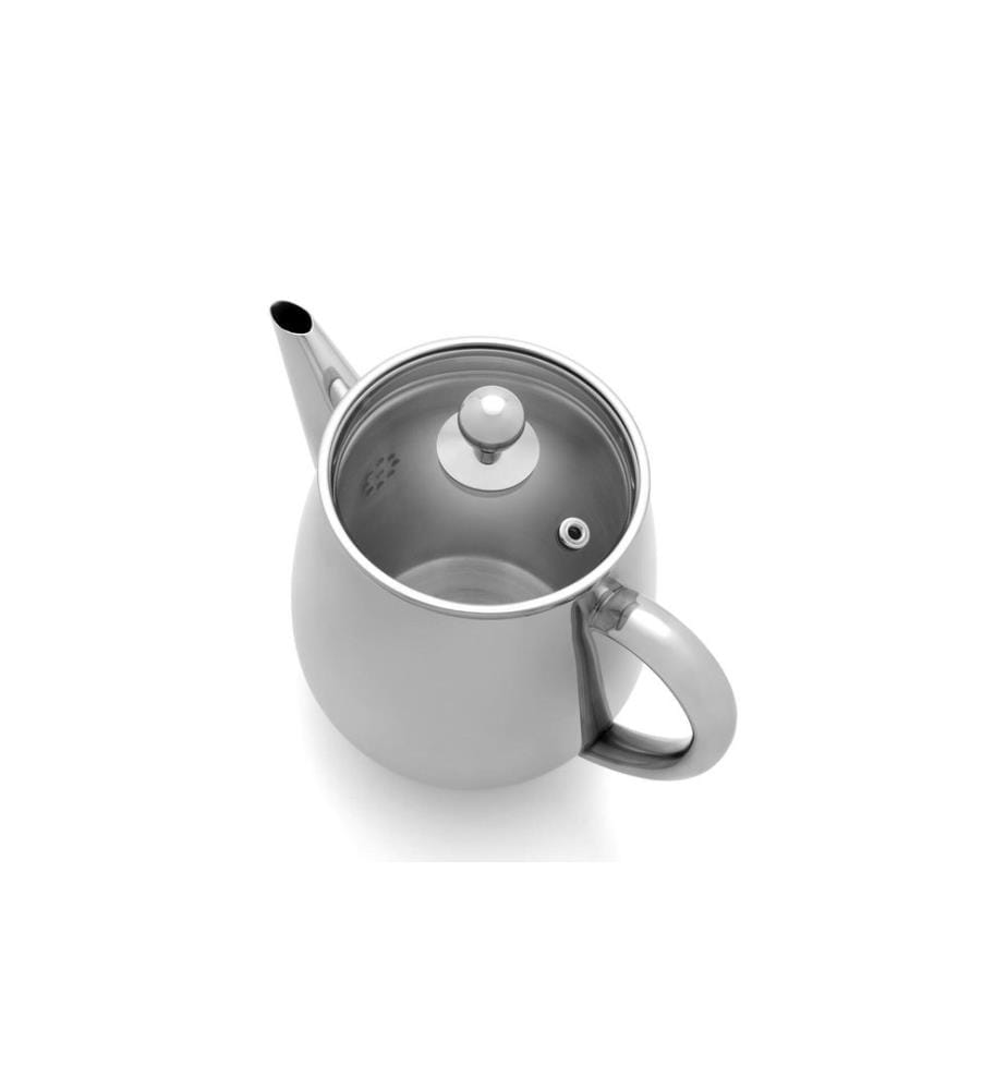 Bredemeijer - Teekanne Duet Eva 1.1 Liter, Silber