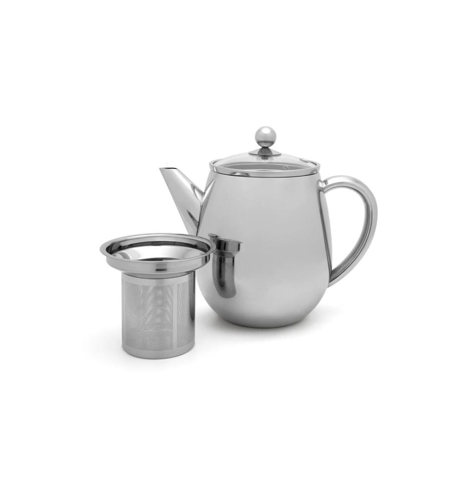 Bredemeijer - Teekanne Duet Eva 1.1 Liter, Silber