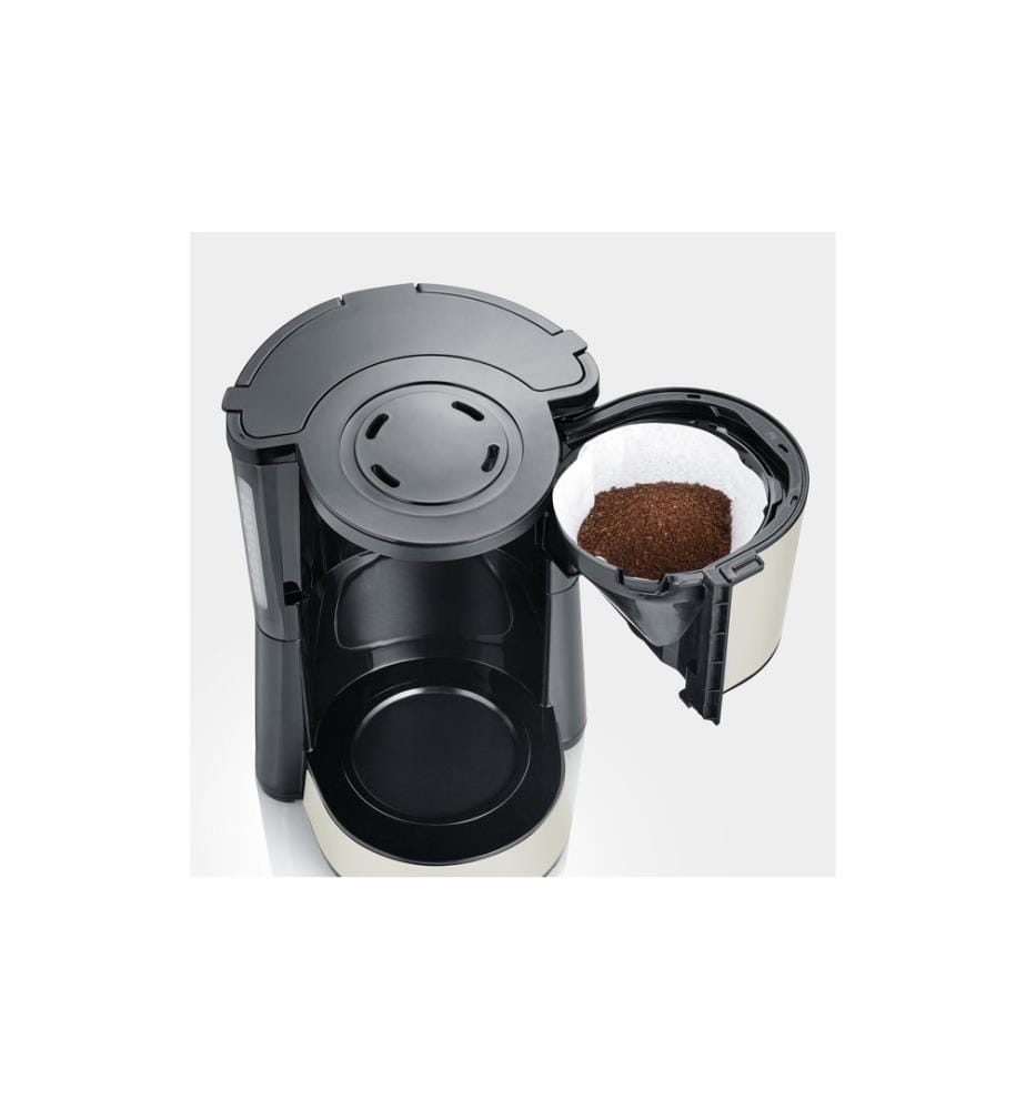 SEVERIN - Filterkaffeemaschine KA 9575 Beige/Schwarz