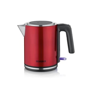 SEVERIN - Wasserkocher WK 3427 1 l, Rot/Schwarz