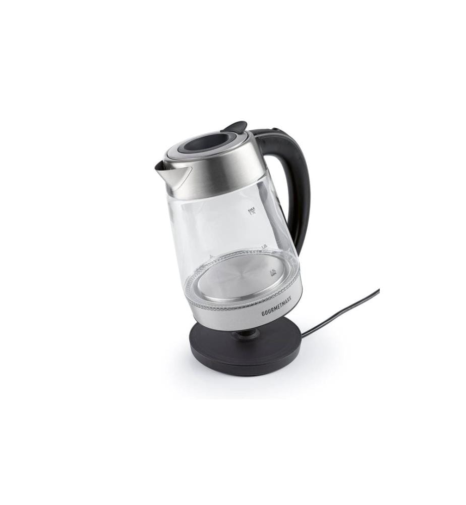 GOURMETMAXX - Bouilloire 2200 W 1.7 l, Transparent
