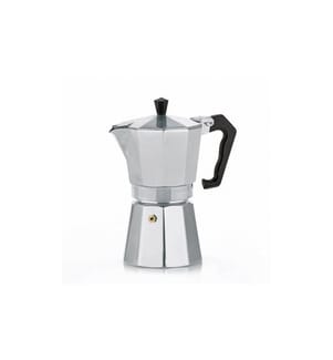 KELA - Cafetière italienne Italia 9 tasses, argent