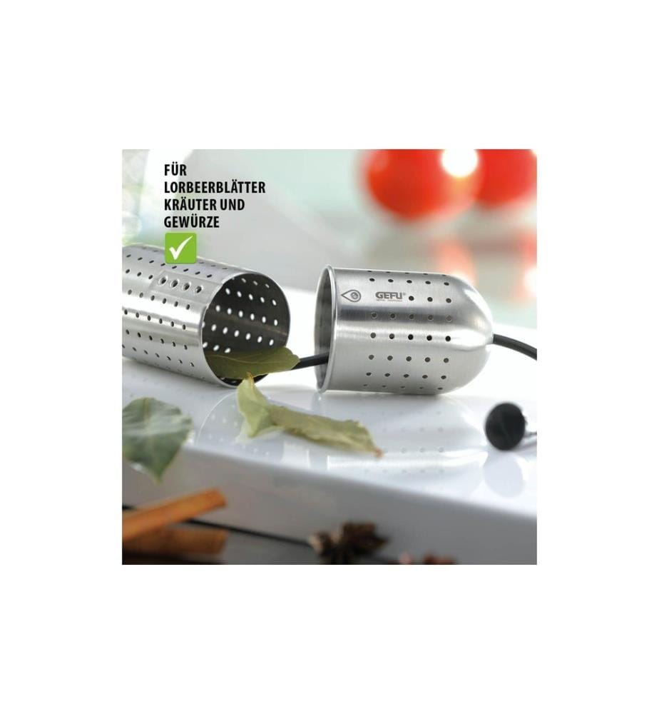 GEFU - Tee-Gewürzsieb Gusto Silber
