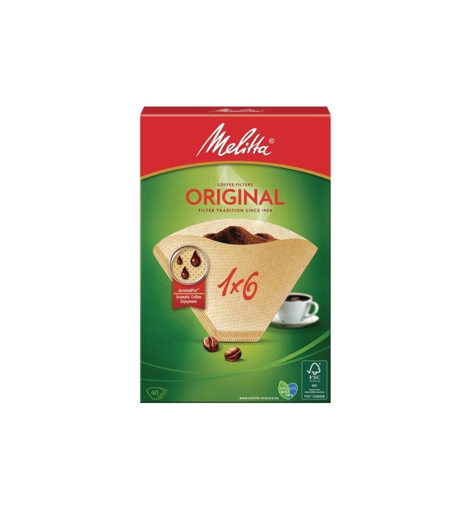 MELITTA - Filtre Original 1x6 40 Pièce/s
