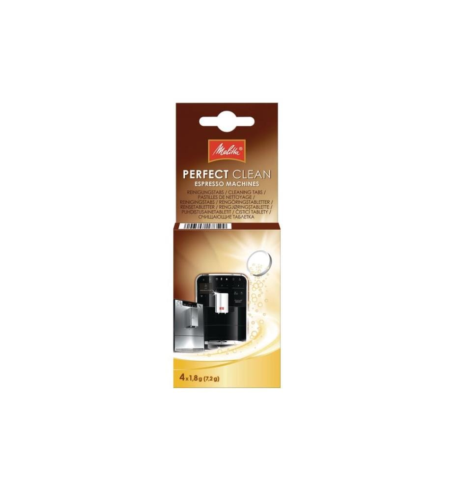 MELITTA - Nettoyant pour machines Tabs Perfect Clean Machine à café 4 pièces