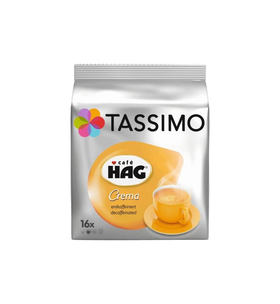 TASSIMO - Kaffeekapseln T DISC Café HAG Crema 16 Portionen