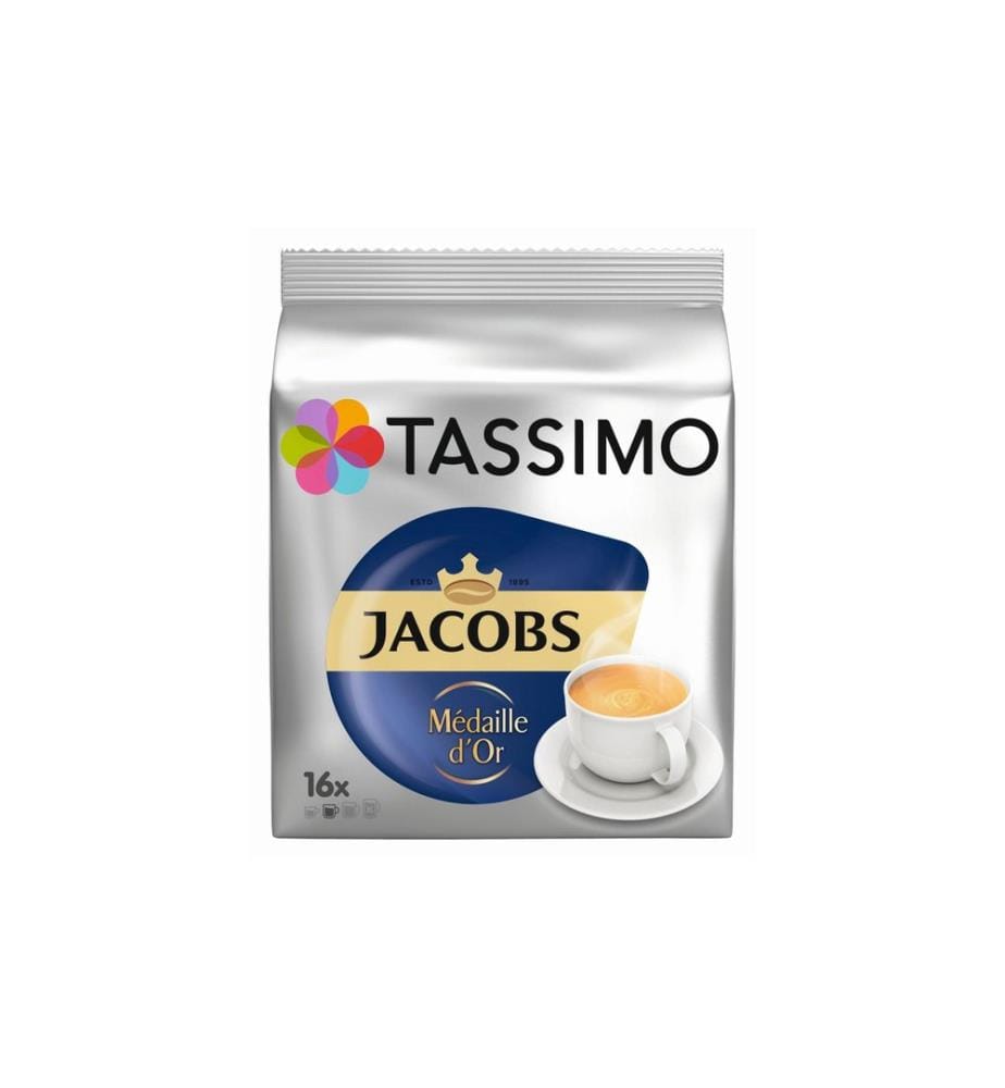 TASSIMO - Kaffeekapseln T DISC Jacobs Médaille d'Or 16 Portionen